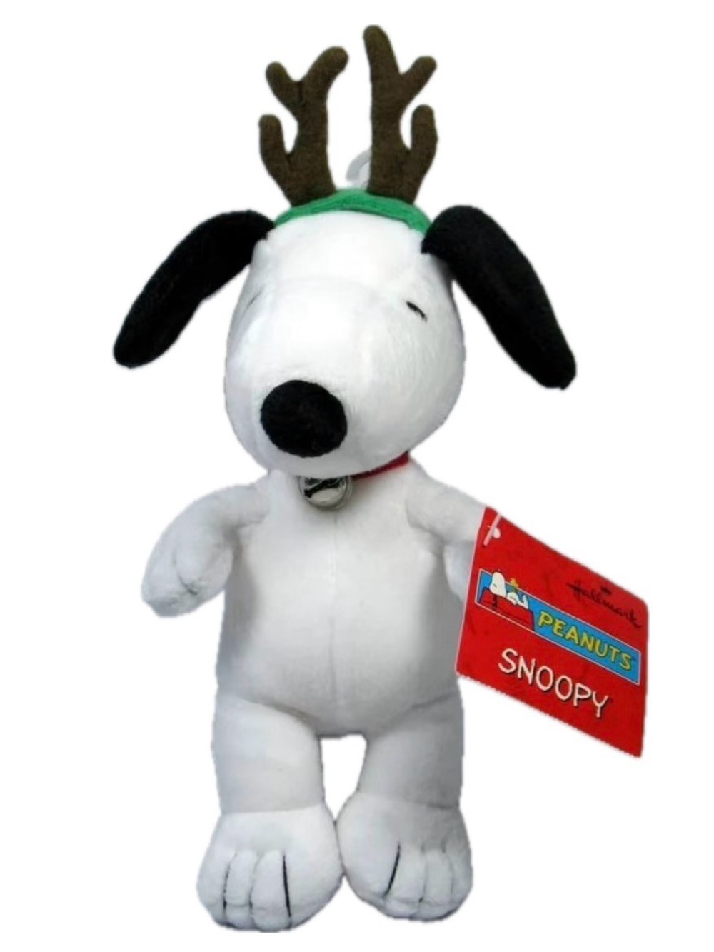 Hallmark~Peanuts 10” Snoopy Reindeer Plushie